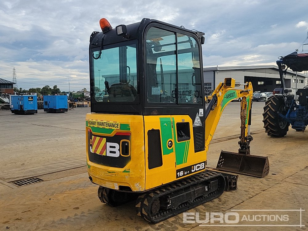 2018 JCB 16C-1 - Mini excavator: picture 5 2018 JCB 16C-1 - Mini excavator: picture 5
