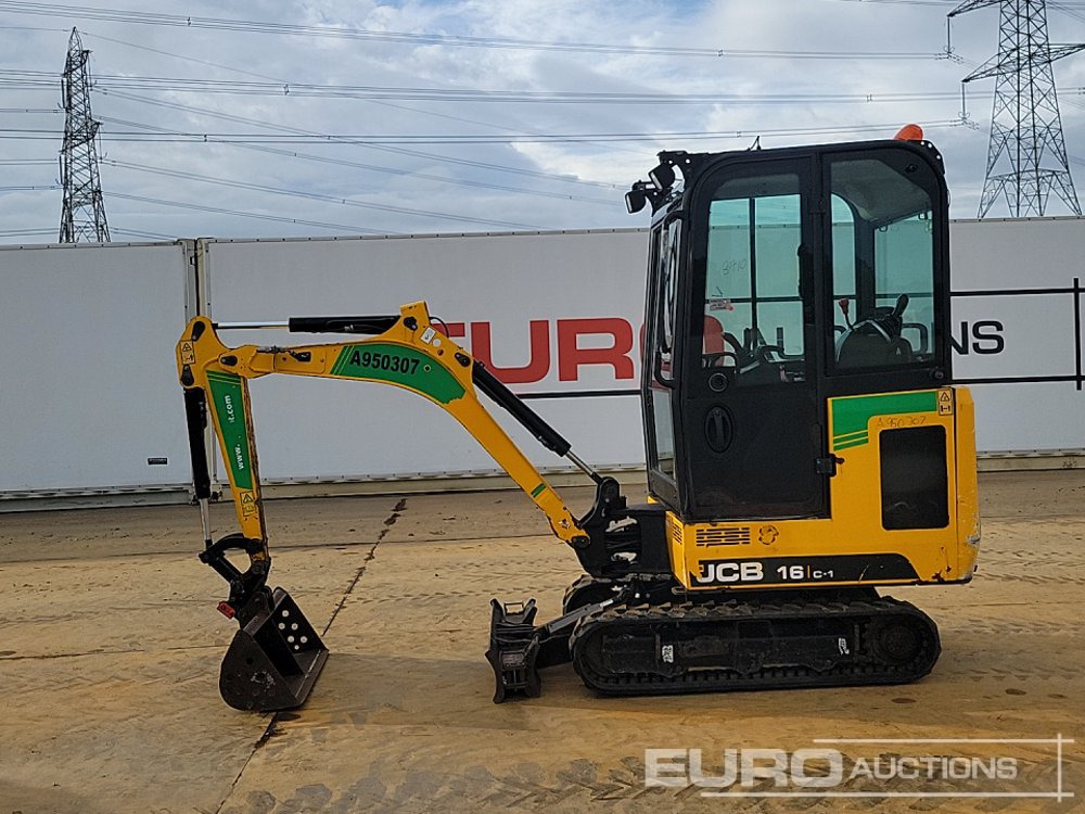 2018 JCB 16C-1 - Mini excavator: picture 2 2018 JCB 16C-1 - Mini excavator: picture 2