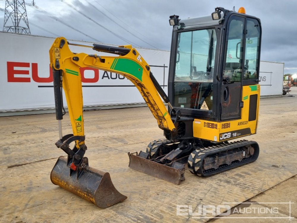 2018 JCB 16C-1 - Mini excavator: picture 1 2018 JCB 16C-1 - Mini excavator: picture 1