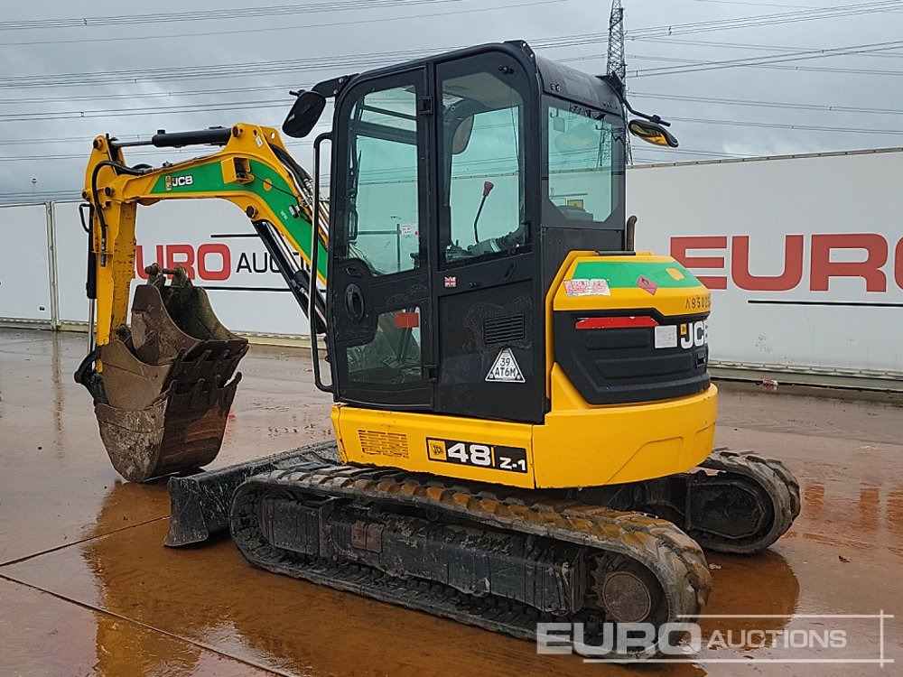 2018 JCB 48Z-1 T3 - Mini excavator: picture 3 2018 JCB 48Z-1 T3 - Mini excavator: picture 3