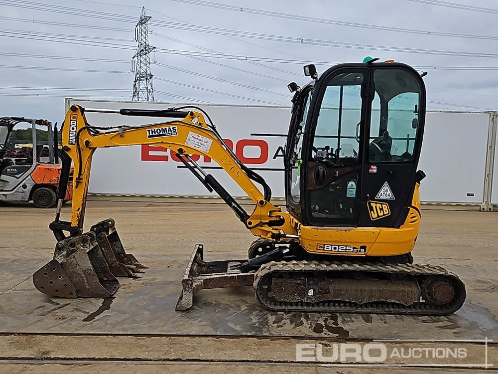 2018 JCB 8025ZTS - Mini excavator: picture 2 2018 JCB 8025ZTS - Mini excavator: picture 2