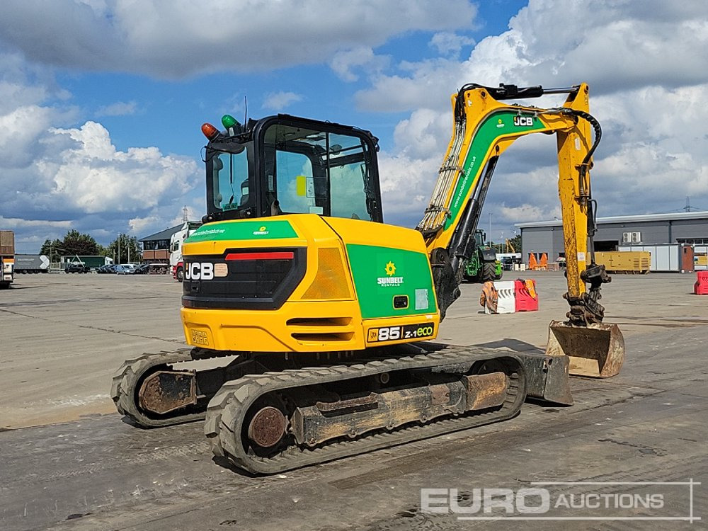 2018 JCB 85Z-1 - Mini excavator: picture 5 2018 JCB 85Z-1 - Mini excavator: picture 5