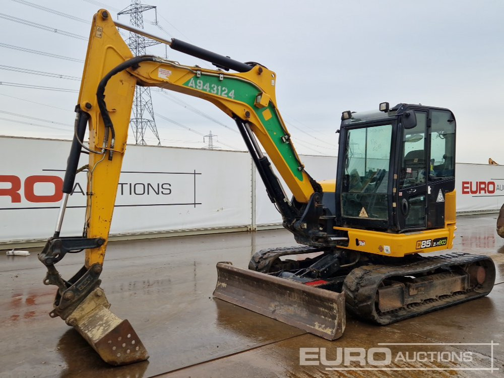 2018 JCB 85Z-1 - Mini excavator: picture 1 2018 JCB 85Z-1 - Mini excavator: picture 1
