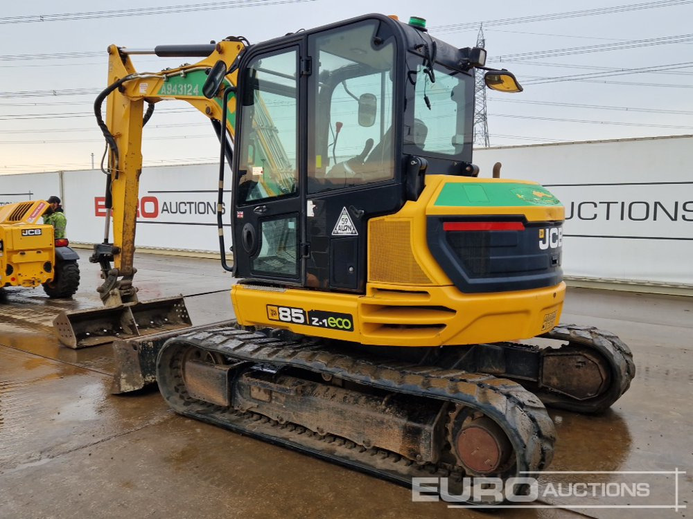 2018 JCB 85Z-1 - Mini excavator: picture 3 2018 JCB 85Z-1 - Mini excavator: picture 3