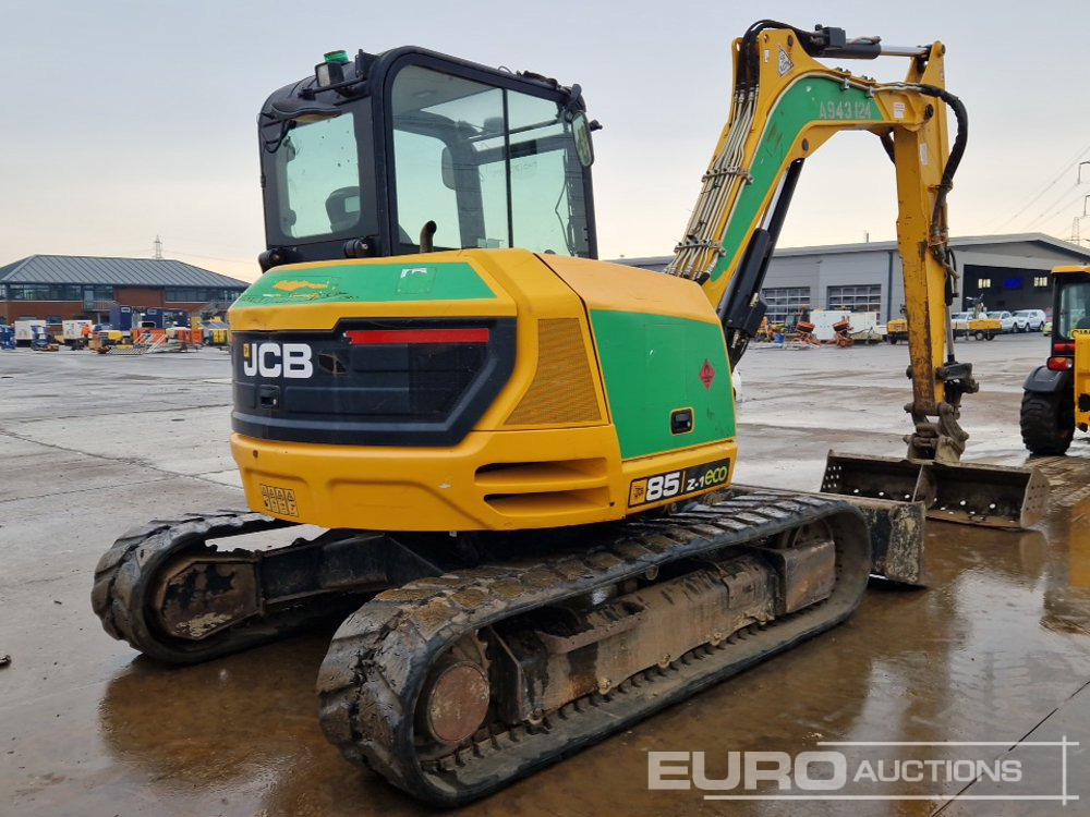 2018 JCB 85Z-1 - Mini excavator: picture 5 2018 JCB 85Z-1 - Mini excavator: picture 5