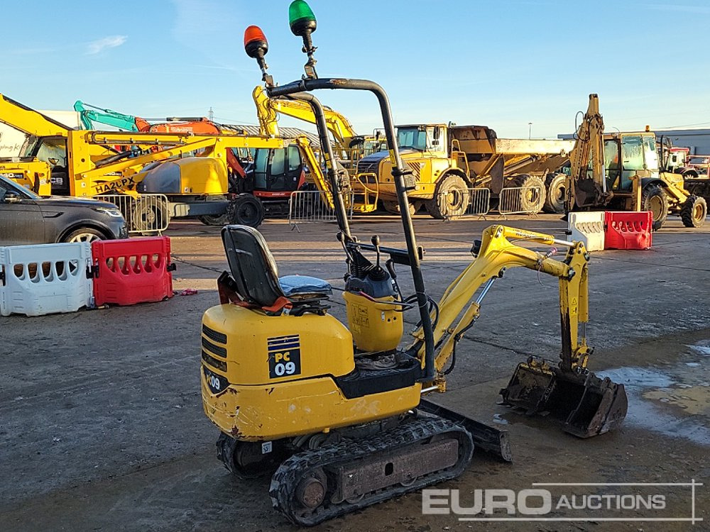2018 Komatsu PC09-1 - Mini excavator: picture 5 2018 Komatsu PC09-1 - Mini excavator: picture 5