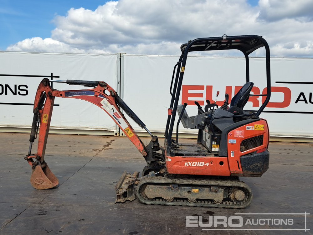 2018 Kubota KX018-4 - Mini excavator: picture 2 2018 Kubota KX018-4 - Mini excavator: picture 2