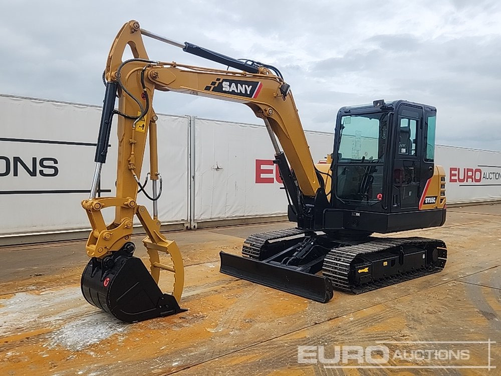 2018 Sany SY55C - Mini excavator: picture 1 2018 Sany SY55C - Mini excavator: picture 1