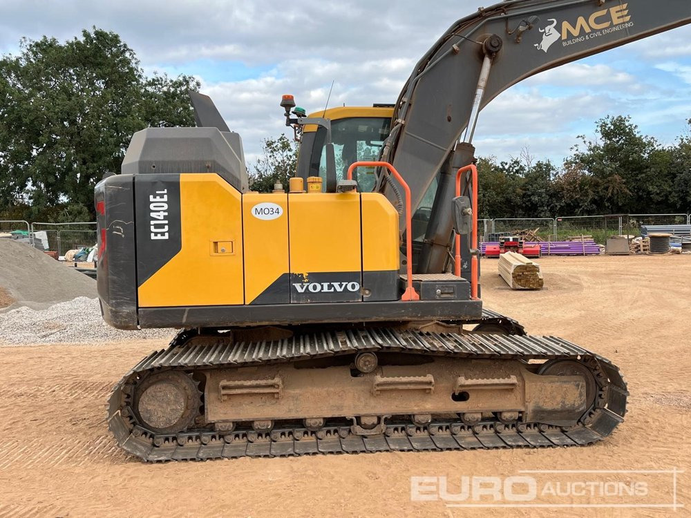 2018 Volvo EC140EL - Crawler excavator: picture 4 2018 Volvo EC140EL - Crawler excavator: picture 4