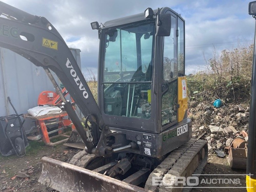 2018 Volvo ECR25D - Mini excavator: picture 3 2018 Volvo ECR25D - Mini excavator: picture 3
