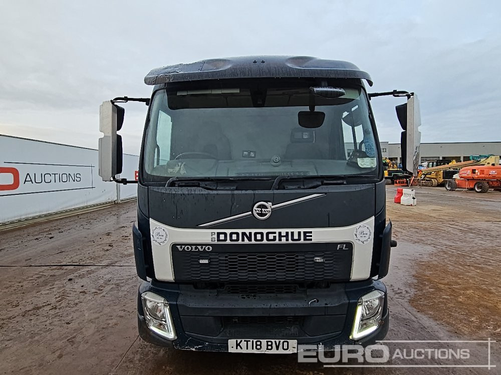Skip loader truck 2018 Volvo FL210: picture 8