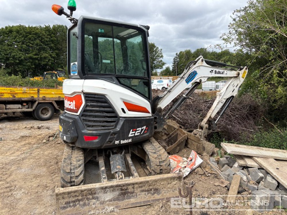 2019 Bobcat E27Z - Mini excavator: picture 3 2019 Bobcat E27Z - Mini excavator: picture 3