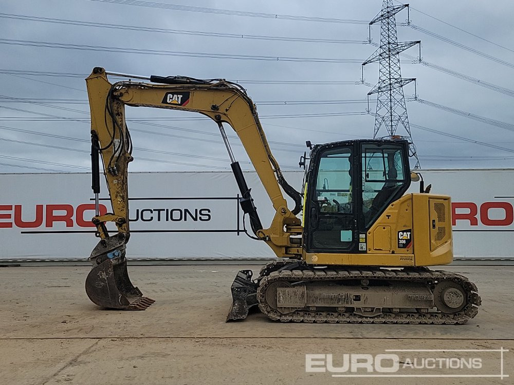 2019 CAT 308CR - Mini excavator: picture 2 2019 CAT 308CR - Mini excavator: picture 2