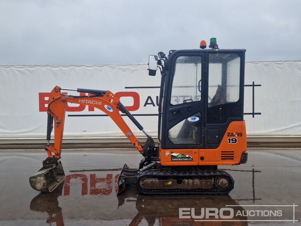 2019 Hitachi ZX19-5A CR - Mini excavator: picture 2 2019 Hitachi ZX19-5A CR - Mini excavator: picture 2