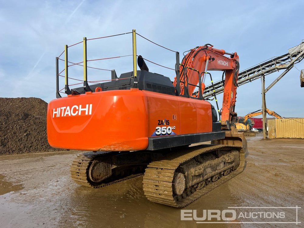 2019 Hitachi ZX350LCN-6 700mm Pads, CV, QH, Piped, AUX, Demo Cage - Crawler excavator: picture 3 2019 Hitachi ZX350LCN-6 700mm Pads, CV, QH, Piped, AUX, Demo Cage - Crawler excavator: picture 3