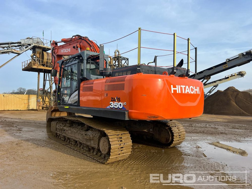 2019 Hitachi ZX350LCN-6 700mm Pads, CV, QH, Piped, AUX, Demo Cage - Crawler excavator: picture 5 2019 Hitachi ZX350LCN-6 700mm Pads, CV, QH, Piped, AUX, Demo Cage - Crawler excavator: picture 5