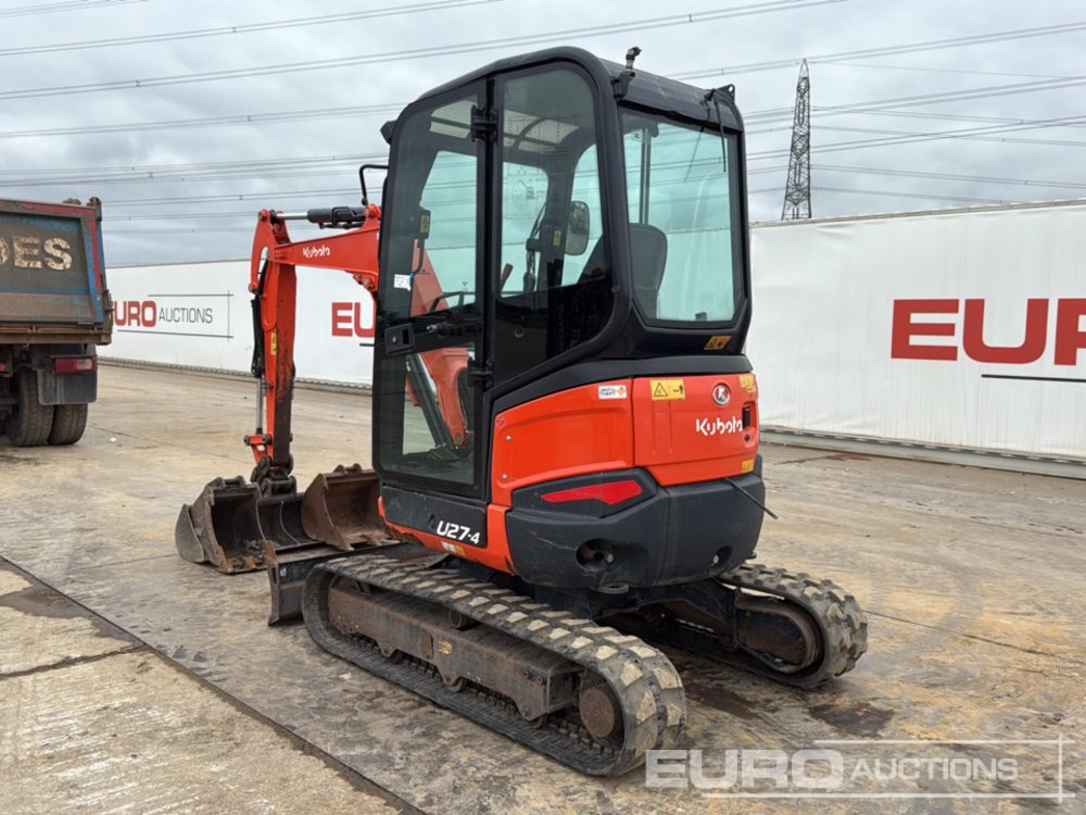 2019 Kubota U27-4 - Mini excavator: picture 3 2019 Kubota U27-4 - Mini excavator: picture 3