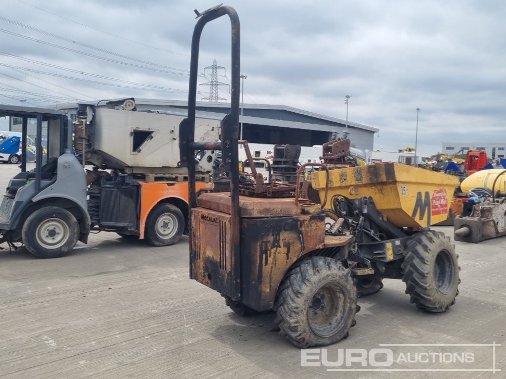 2019 Mecalac 1 Ton Hi Tip Dumper, Roll Bar (Fire Damage) - Mini dumper: picture 5 2019 Mecalac 1 Ton Hi Tip Dumper, Roll Bar (Fire Damage) - Mini dumper: picture 5