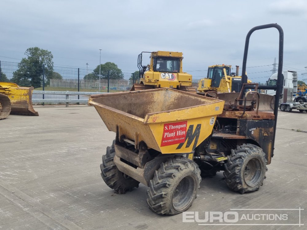 2019 Mecalac 1 Ton Hi Tip Dumper, Roll Bar (Fire Damage) - Mini dumper: picture 1 2019 Mecalac 1 Ton Hi Tip Dumper, Roll Bar (Fire Damage) - Mini dumper: picture 1