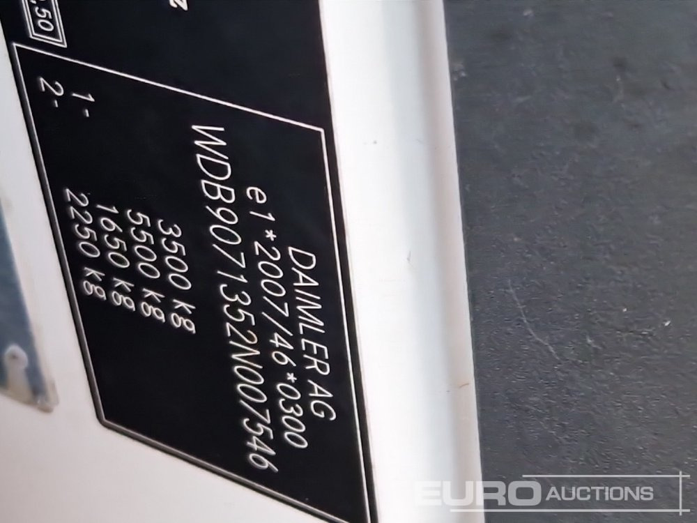 Open body delivery van 2019 Mercedes Sprinter 316: picture 34