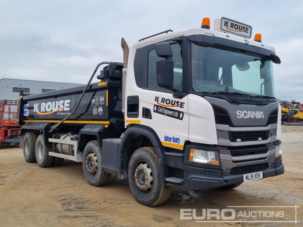 Tipper 2019 Scania P410: picture 7 Tipper 2019 Scania P410: picture 7