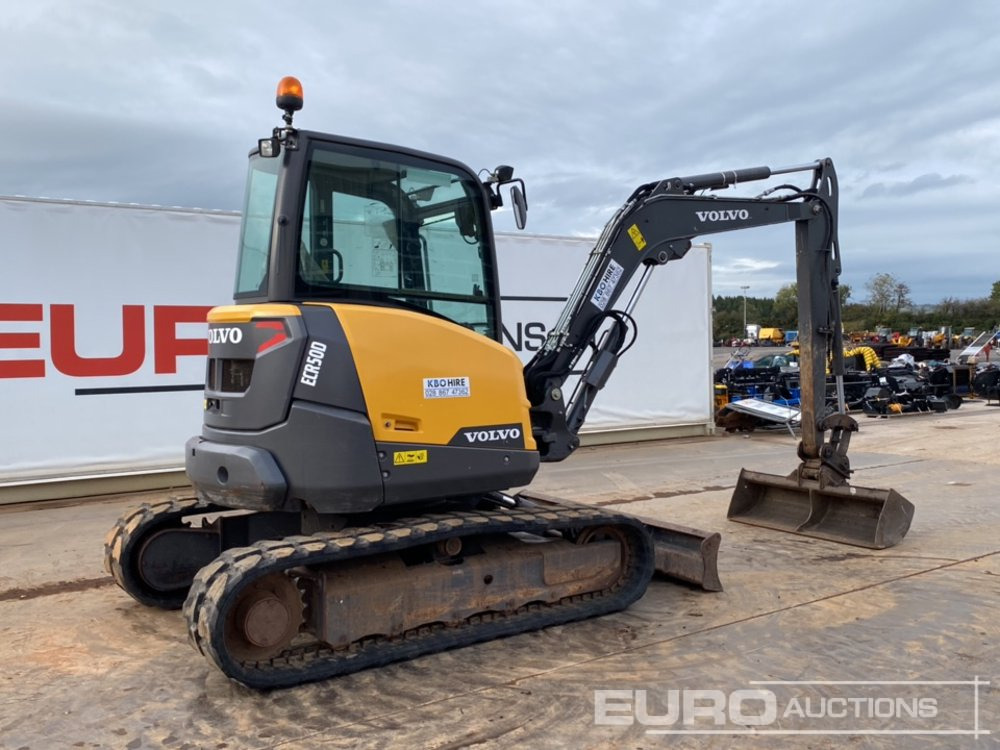 2019 Volvo ECR50D - Mini excavator: picture 5 2019 Volvo ECR50D - Mini excavator: picture 5