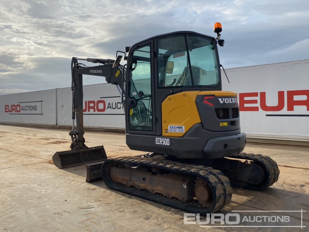 2019 Volvo ECR50D - Mini excavator: picture 3 2019 Volvo ECR50D - Mini excavator: picture 3