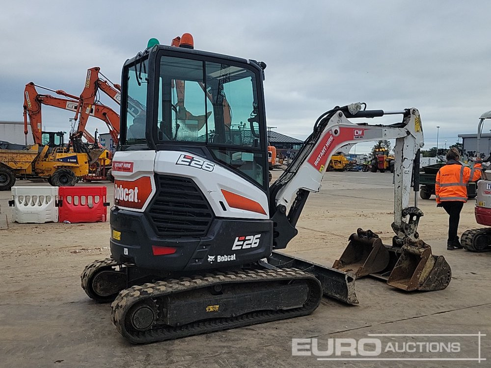 2020 Bobcat E26 - Mini excavator: picture 5 2020 Bobcat E26 - Mini excavator: picture 5