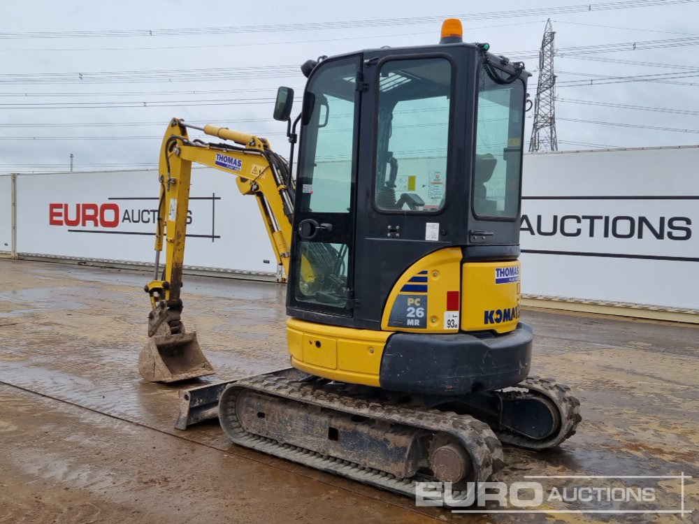 2020 Komatsu PC26MR-3 - Mini excavator: picture 3 2020 Komatsu PC26MR-3 - Mini excavator: picture 3