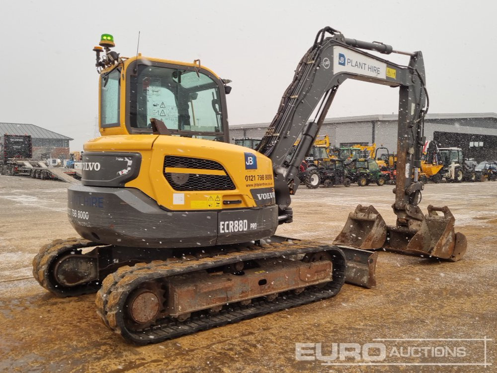 2020 Volvo ECR88D - Mini excavator: picture 5 2020 Volvo ECR88D - Mini excavator: picture 5