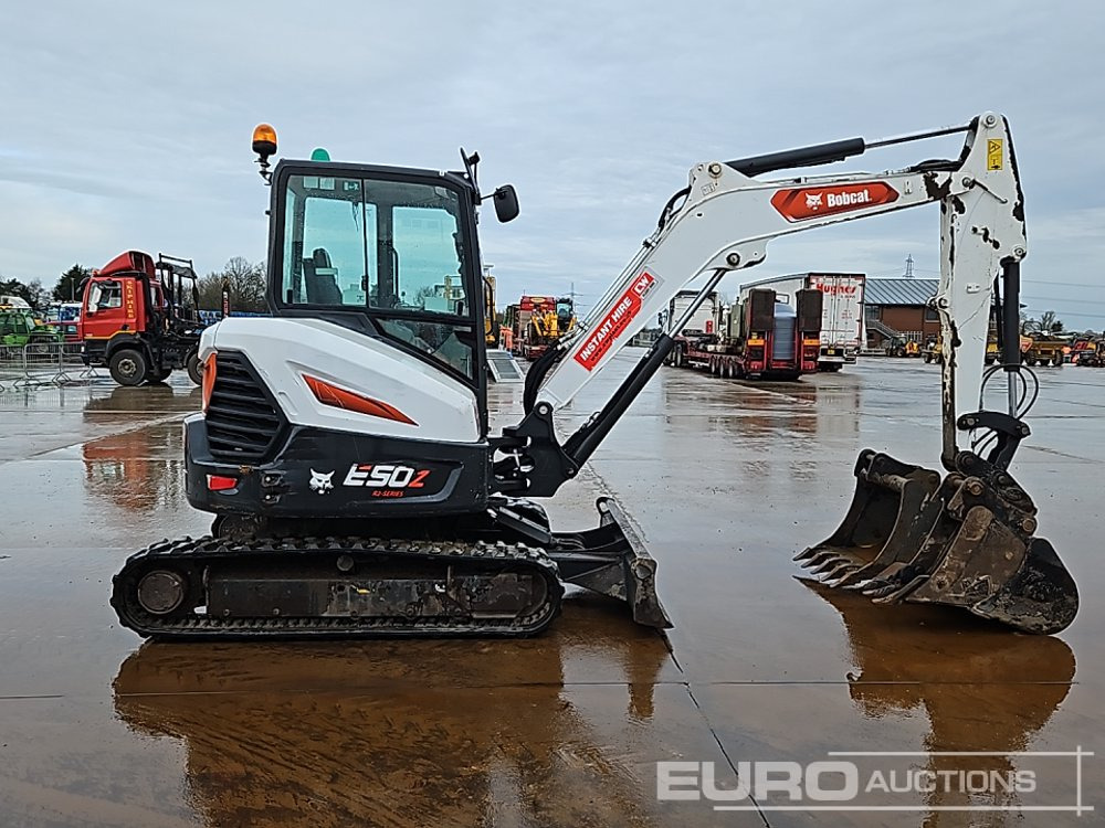 Mini excavator 2021 Bobcat E50Z: picture 6