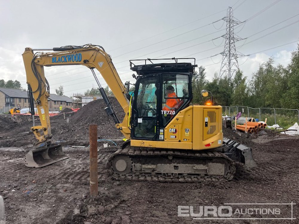2021 CAT 308CR - Mini excavator: picture 2 2021 CAT 308CR - Mini excavator: picture 2