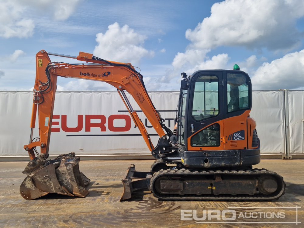2021 Doosan DX62R-3 - Mini excavator: picture 3 2021 Doosan DX62R-3 - Mini excavator: picture 3