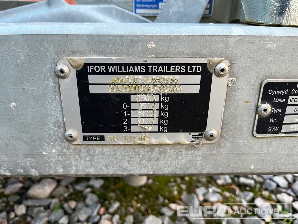 2021 Ifor Williams GH1054BT - Plant trailer: picture 2 2021 Ifor Williams GH1054BT - Plant trailer: picture 2