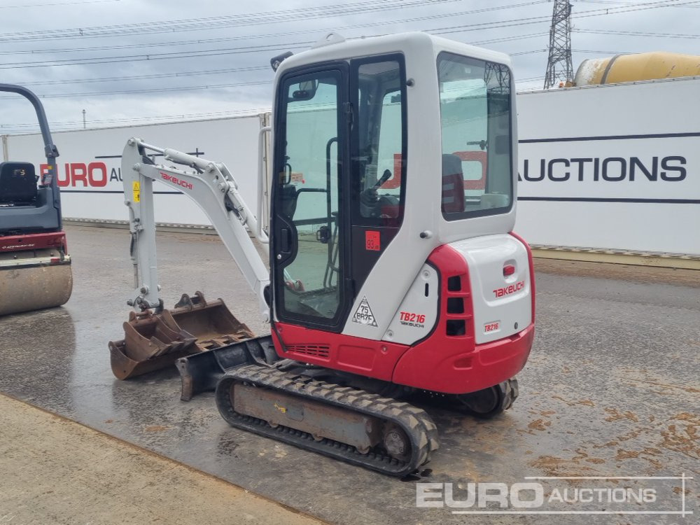 2021 Takeuchi TB216 - Mini excavator: picture 3 2021 Takeuchi TB216 - Mini excavator: picture 3