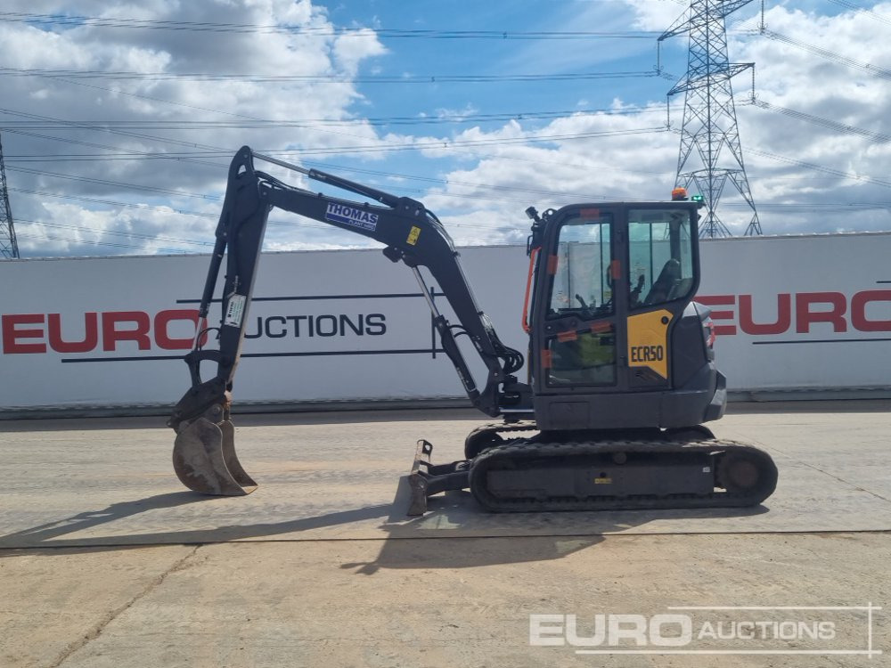 2021 Volvo ECR50F - Mini excavator: picture 2 2021 Volvo ECR50F - Mini excavator: picture 2