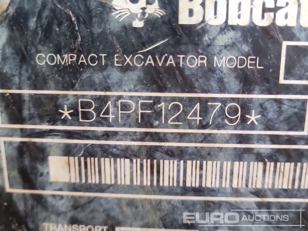Mini excavator 2022 Bobcat E17Z: picture 42