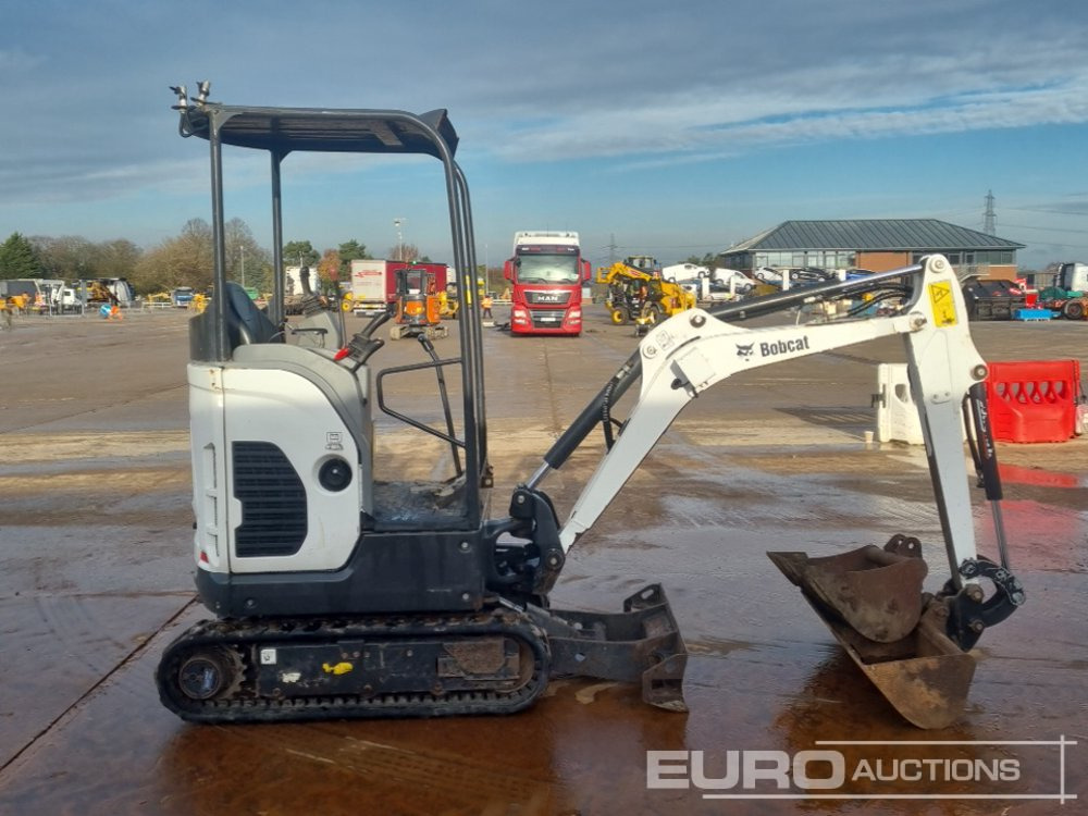 Mini excavator 2022 Bobcat E17Z: picture 6