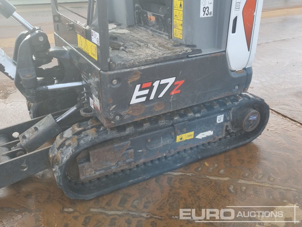 Mini excavator 2022 Bobcat E17Z: picture 10