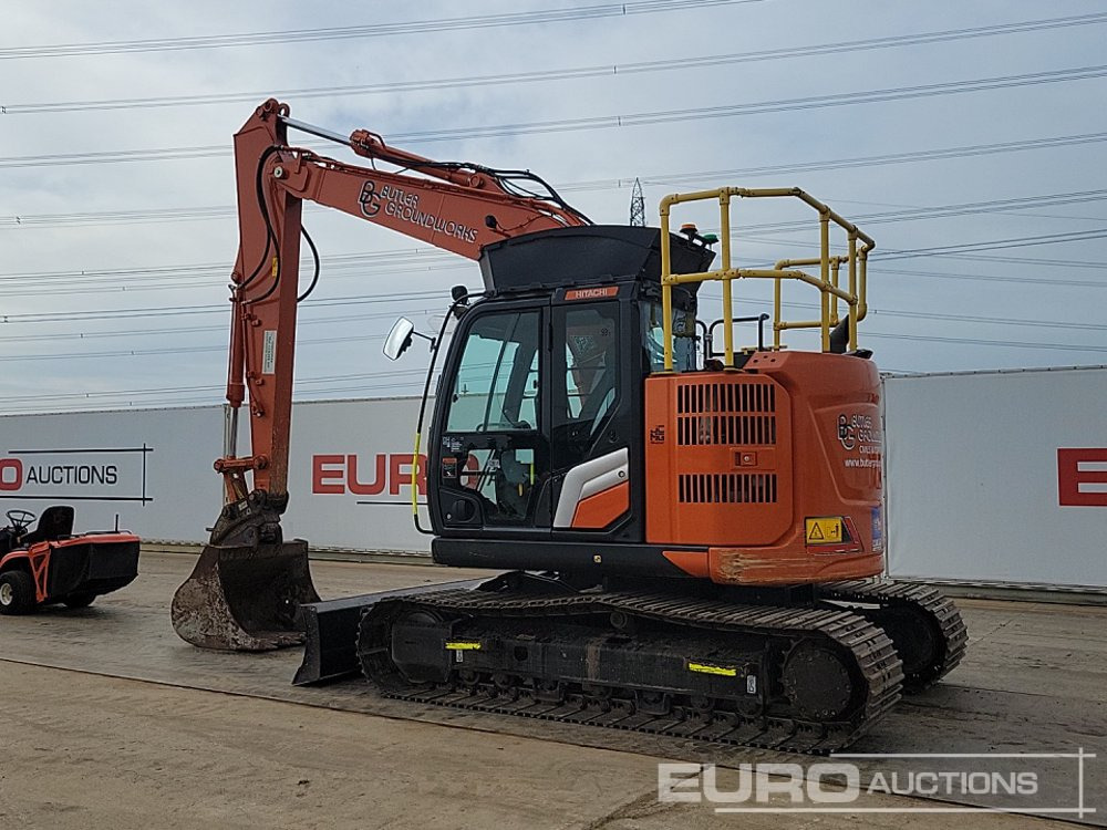 2022 Hitachi ZX135USBL-7 - Crawler excavator: picture 3 2022 Hitachi ZX135USBL-7 - Crawler excavator: picture 3