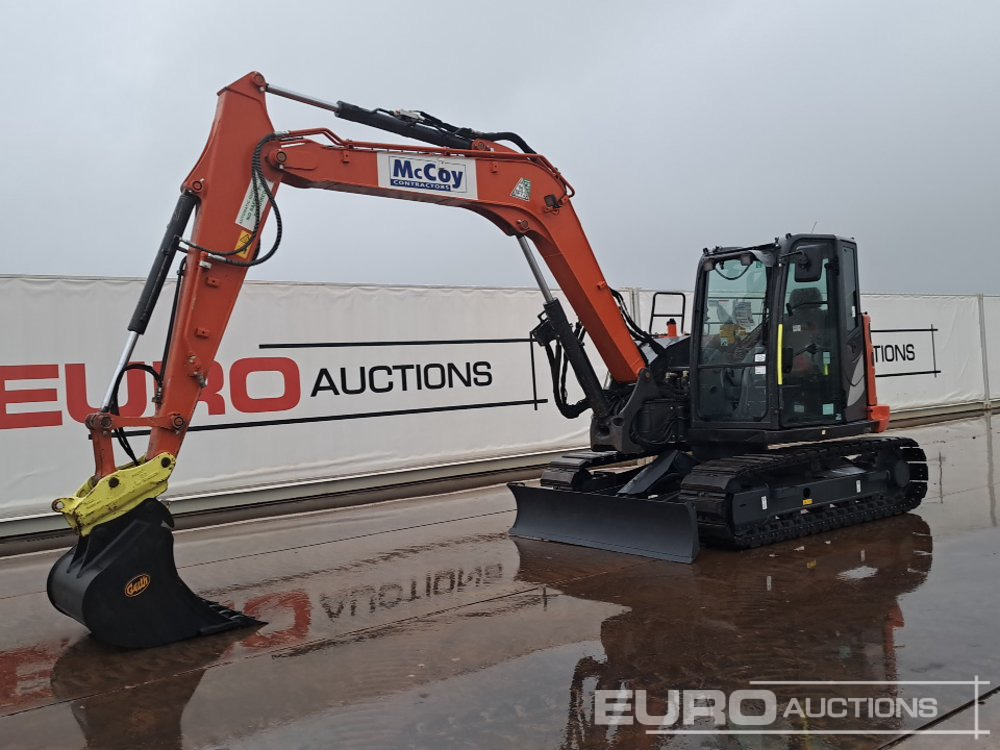 2022 Hitachi ZX85USB-6 - Mini excavator: picture 1 2022 Hitachi ZX85USB-6 - Mini excavator: picture 1