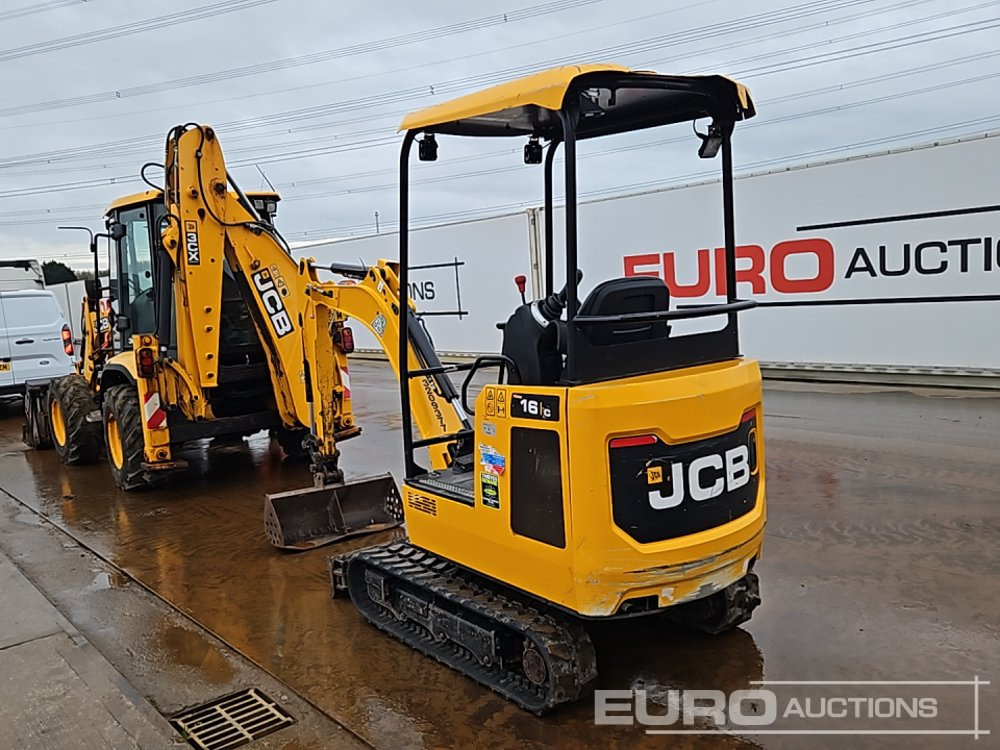 2022 JCB 16C-1 T3 - Mini excavator: picture 3 2022 JCB 16C-1 T3 - Mini excavator: picture 3