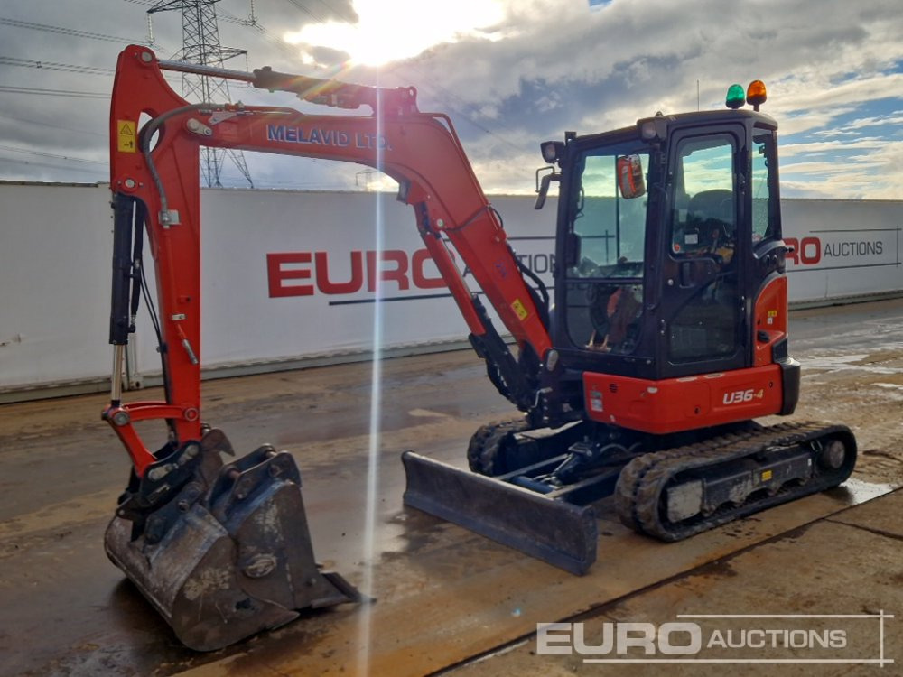 2022 Kubota U36-4 - Mini excavator: picture 1 2022 Kubota U36-4 - Mini excavator: picture 1