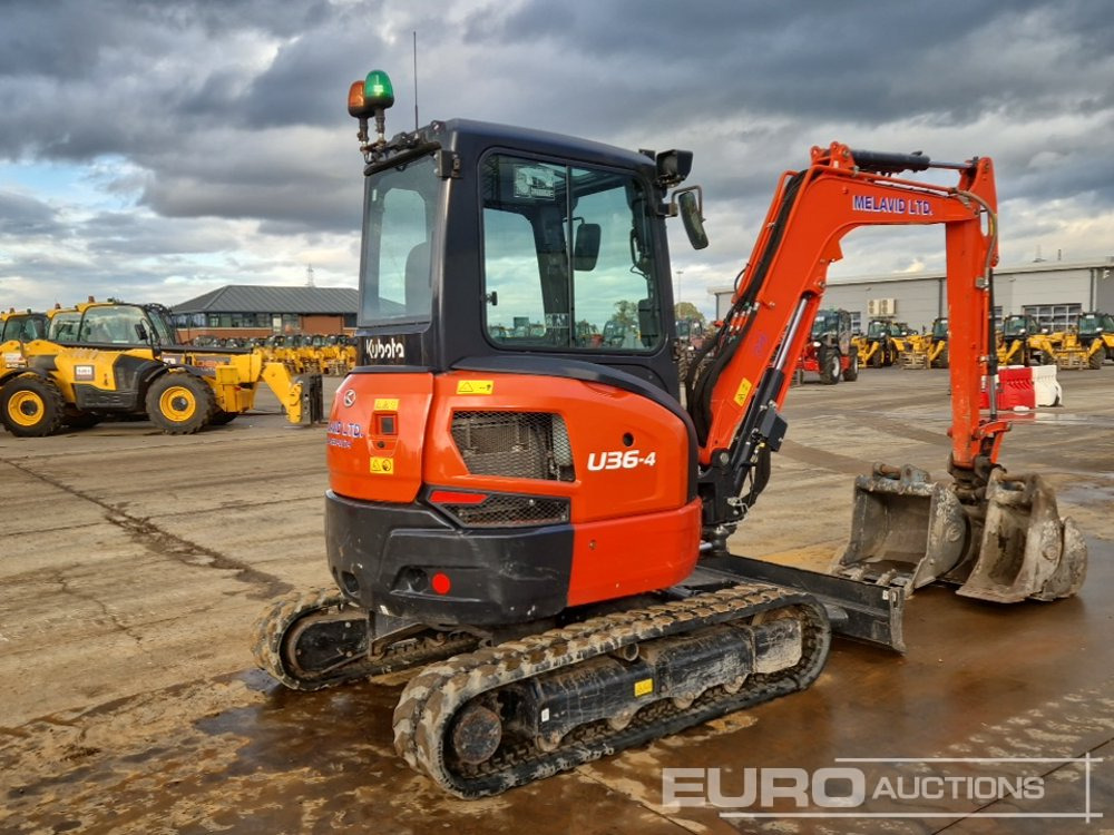 2022 Kubota U36-4 - Mini excavator: picture 5 2022 Kubota U36-4 - Mini excavator: picture 5