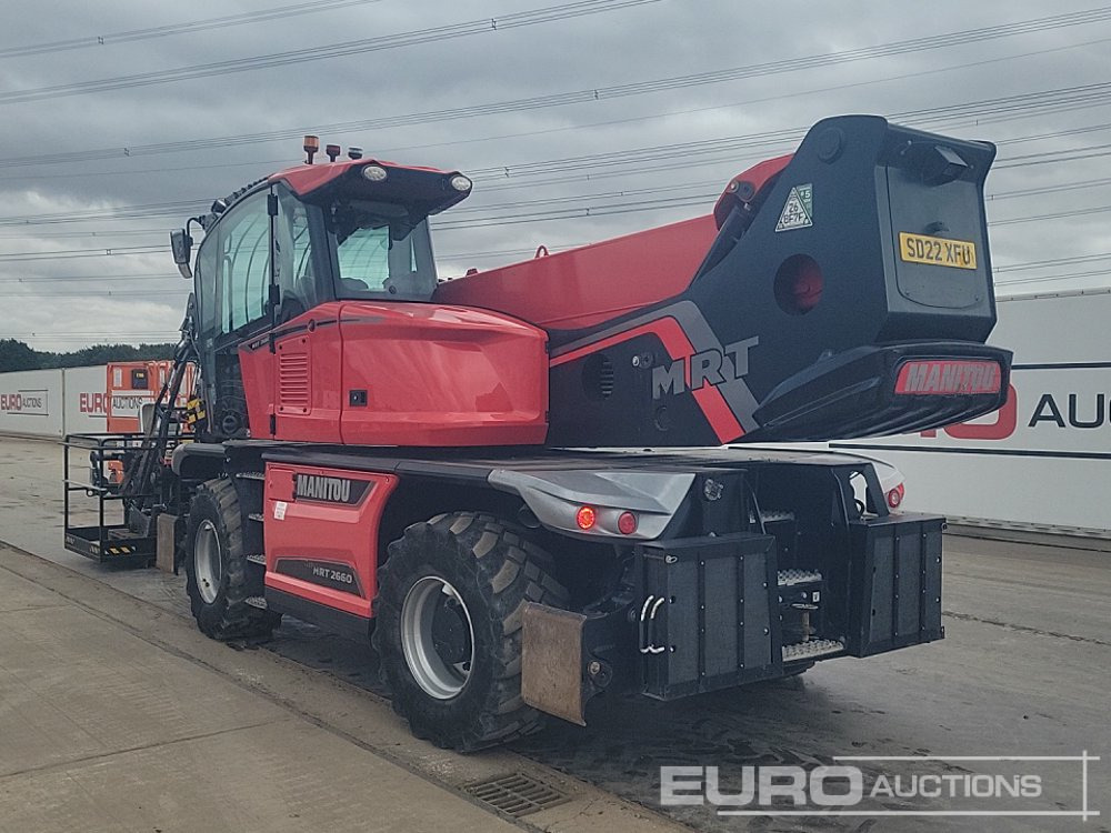 2022 Manitou MRT2660 - Telescopic handler: picture 3 2022 Manitou MRT2660 - Telescopic handler: picture 3