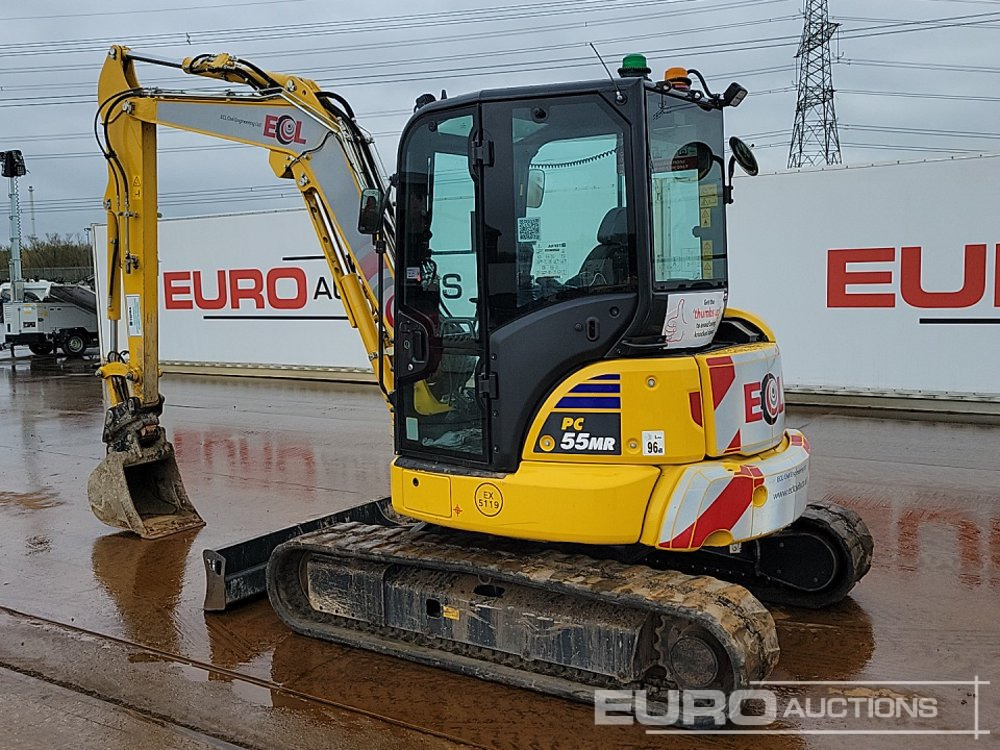 2024 Komatsu PC55MR-5E0 - Mini excavator: picture 3 2024 Komatsu PC55MR-5E0 - Mini excavator: picture 3