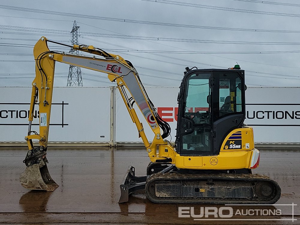2024 Komatsu PC55MR-5E0 - Mini excavator: picture 2 2024 Komatsu PC55MR-5E0 - Mini excavator: picture 2