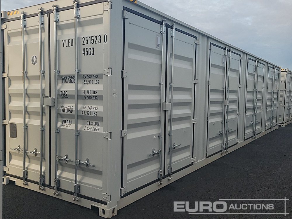 2025 CTN 40' x 8' High Cube Container, 4 Side Doors, 1 End Door (Cannot Be Reconsigned) - Shipping container: picture 5 2025 CTN 40' x 8' High Cube Container, 4 Side Doors, 1 End Door (Cannot Be Reconsigned) - Shipping container: picture 5