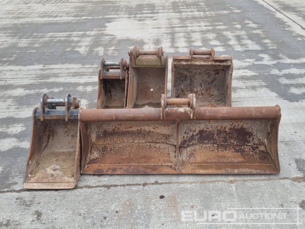 Bucket 48" Ditching, 18", 12", 12", 10" Digging Bucket 30-40mm Pin to suit Mini Excavator: picture 8