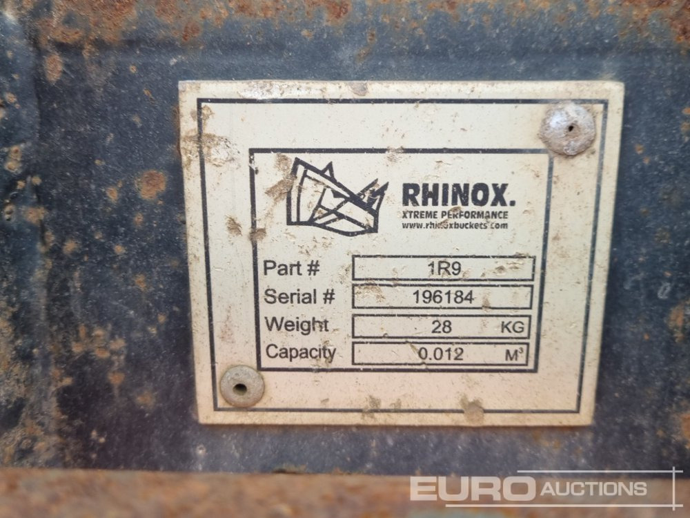 Bucket 48" Ditching, 18", 12", 12", 10" Digging Bucket 30-40mm Pin to suit Mini Excavator: picture 22